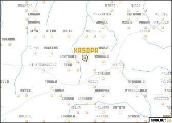 map of Kasopa