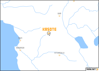 map of Kasote