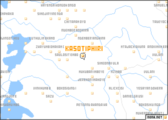 map of Kasoti Phiri