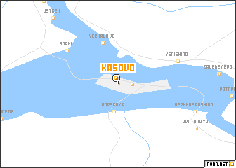 map of Kasovo