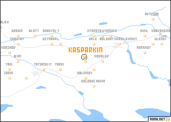 map of Kasparkin