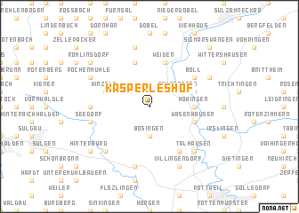 map of Kasperleshof