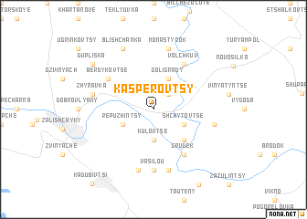 map of Kasperovtsy