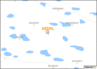 map of Kaspil\