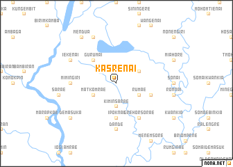 map of Kasrenai