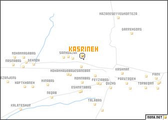 map of Kasrīneh