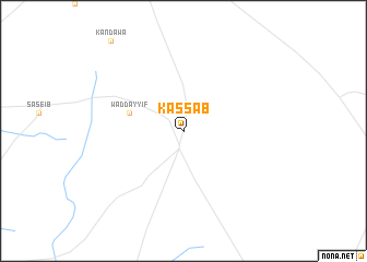 map of Kassāb