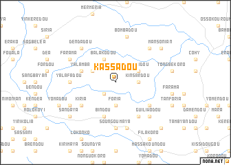 map of Kassadou