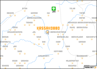 map of Kassa Kobbo