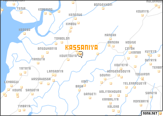 map of Kassaniya