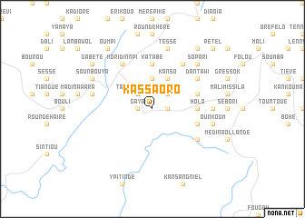 map of Kassaoro