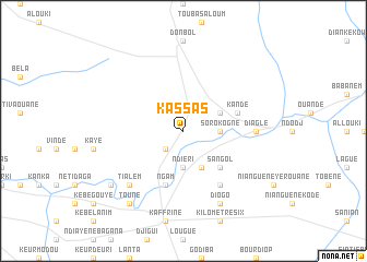 map of Kassas