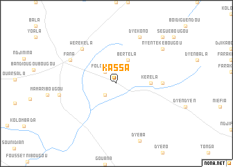 map of Kassa