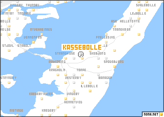 map of Kassebølle