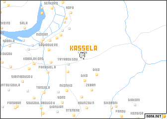 map of Kasséla