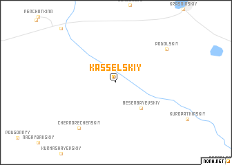 map of Kassel\