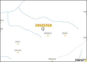 map of Kassenga