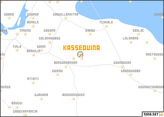 map of Kasséouina