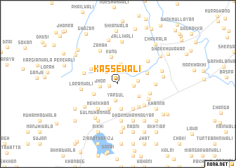 map of Kassewāli