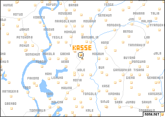 map of Kasse