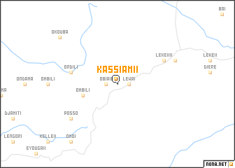 map of Kassiami I