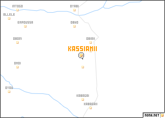 map of Kassiami I