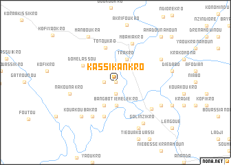 map of Kassikankro