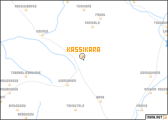 map of Kassi Kara