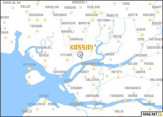 map of Kassiri