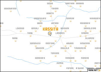 map of Kassita