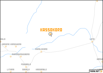 map of Kassokoro