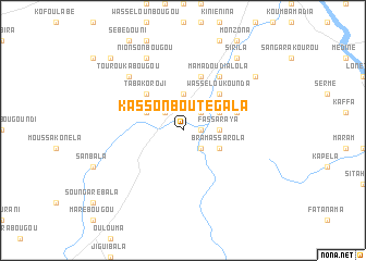 map of Kassonboutégala