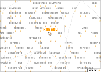 map of Kassou