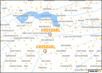 map of Kassowāl