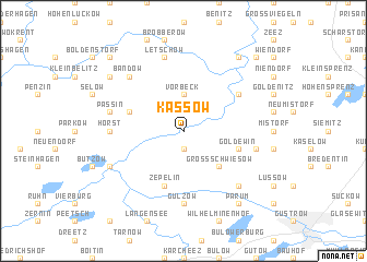 map of Kassow