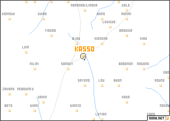 map of Kasso