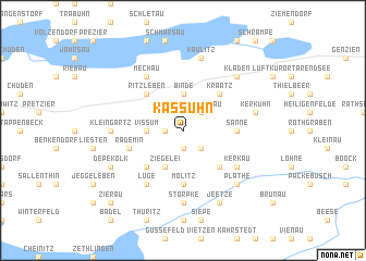 map of Kassuhn