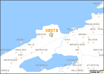 map of Kasta