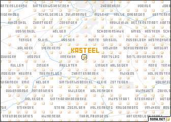 map of Kasteel