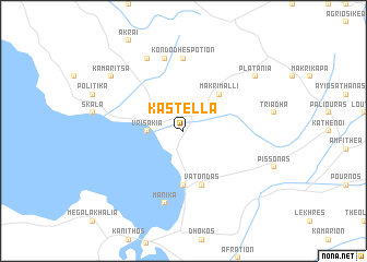 map of Kastélla