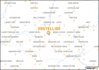 map of Kastéllion