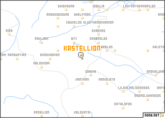 map of Kastéllion