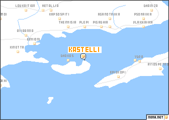 map of Kastélli