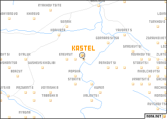 map of Kastel