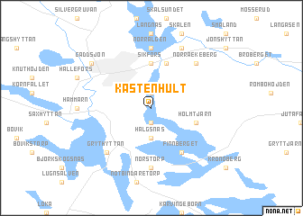 map of Kastenhult