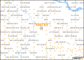 map of Kasten