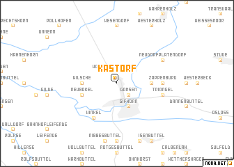 map of Kästorf