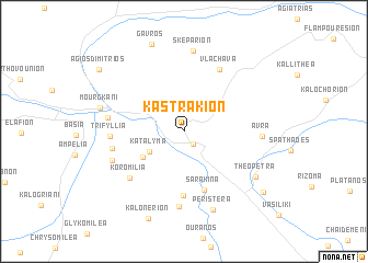 map of Kastrákion