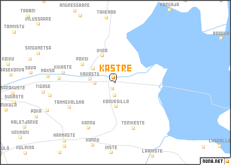 map of Kastre