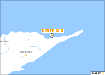 map of Kastrikum